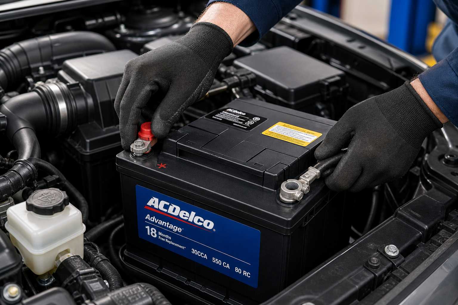 Manutenção de bateria automotiva