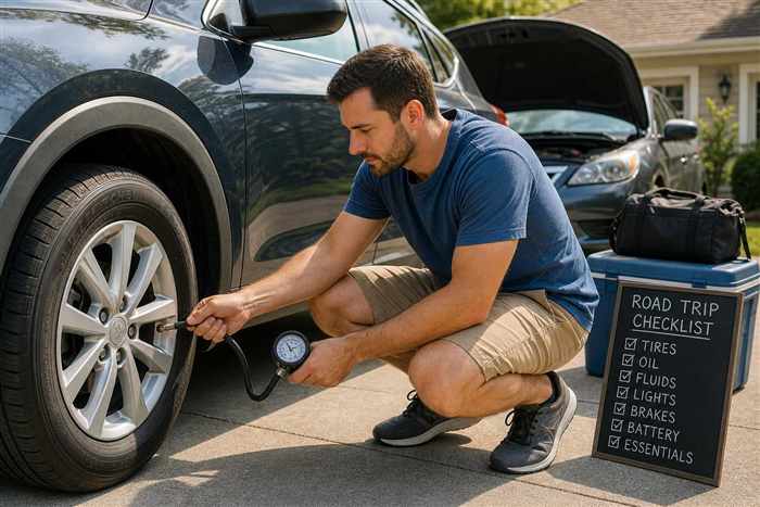 Checklist para viagem de carro